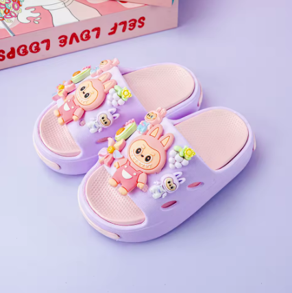 Limited Edition Labubu Children's Slippers