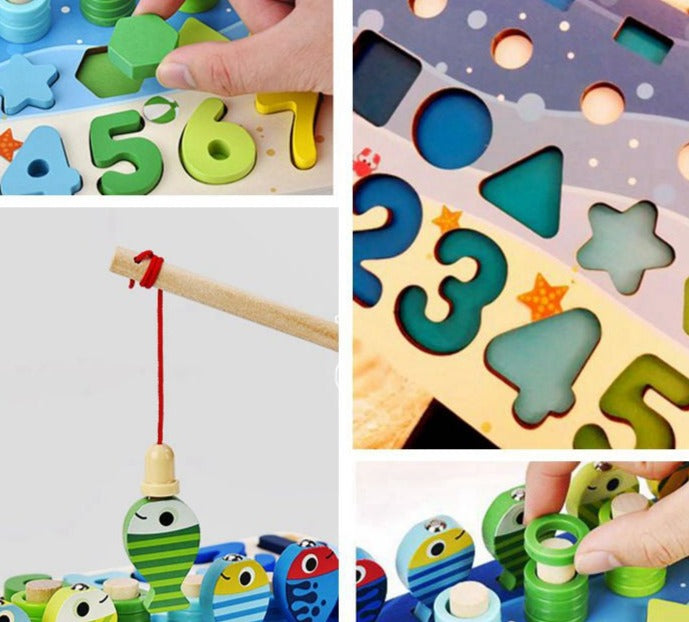 Funny Puzzle Task Board - Montessori Style