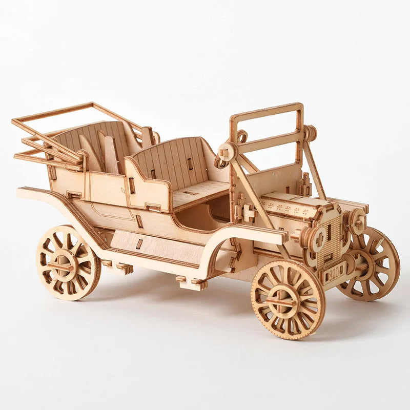 Super 3D Wooden Vehicle Puzzle