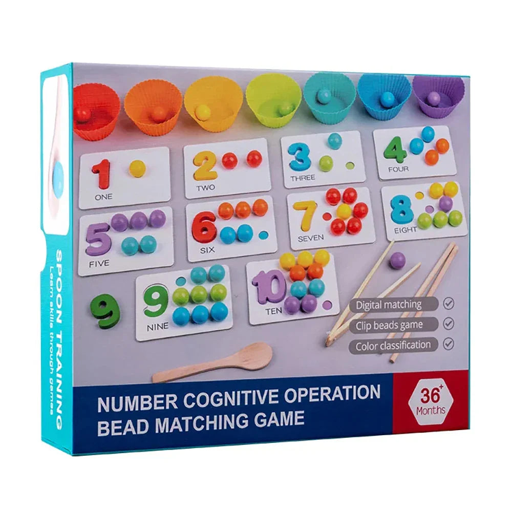 Joynibaby-Montessori Math Counting and Sorting Toy Game