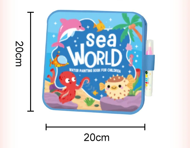 Reusable Kids Magic Water Book - Joynibaby