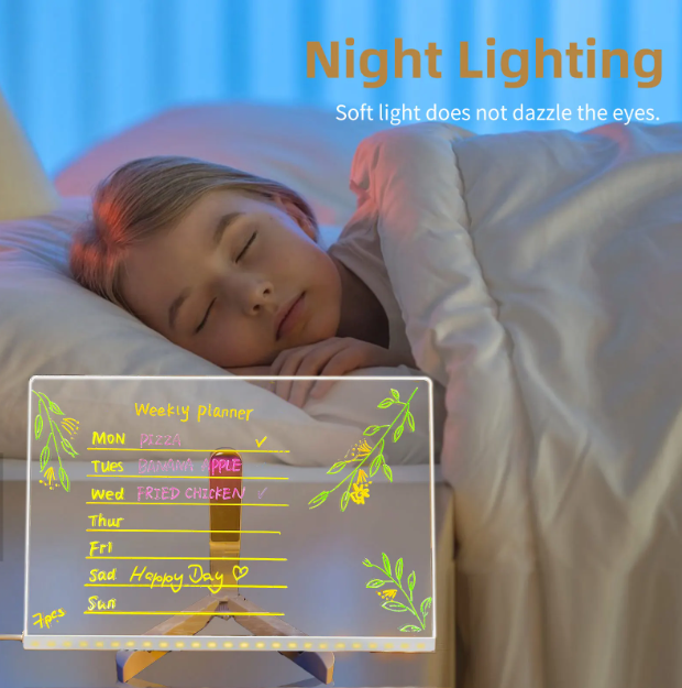 🌟 Glowing LED Drawing Board for Kids -Joynibaby