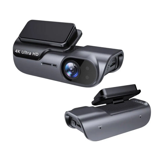4K Dashcam mit WLAN & Smartphone-Verbindung · Nachtsicht in HD · Zeitraffer · Einfache Installation