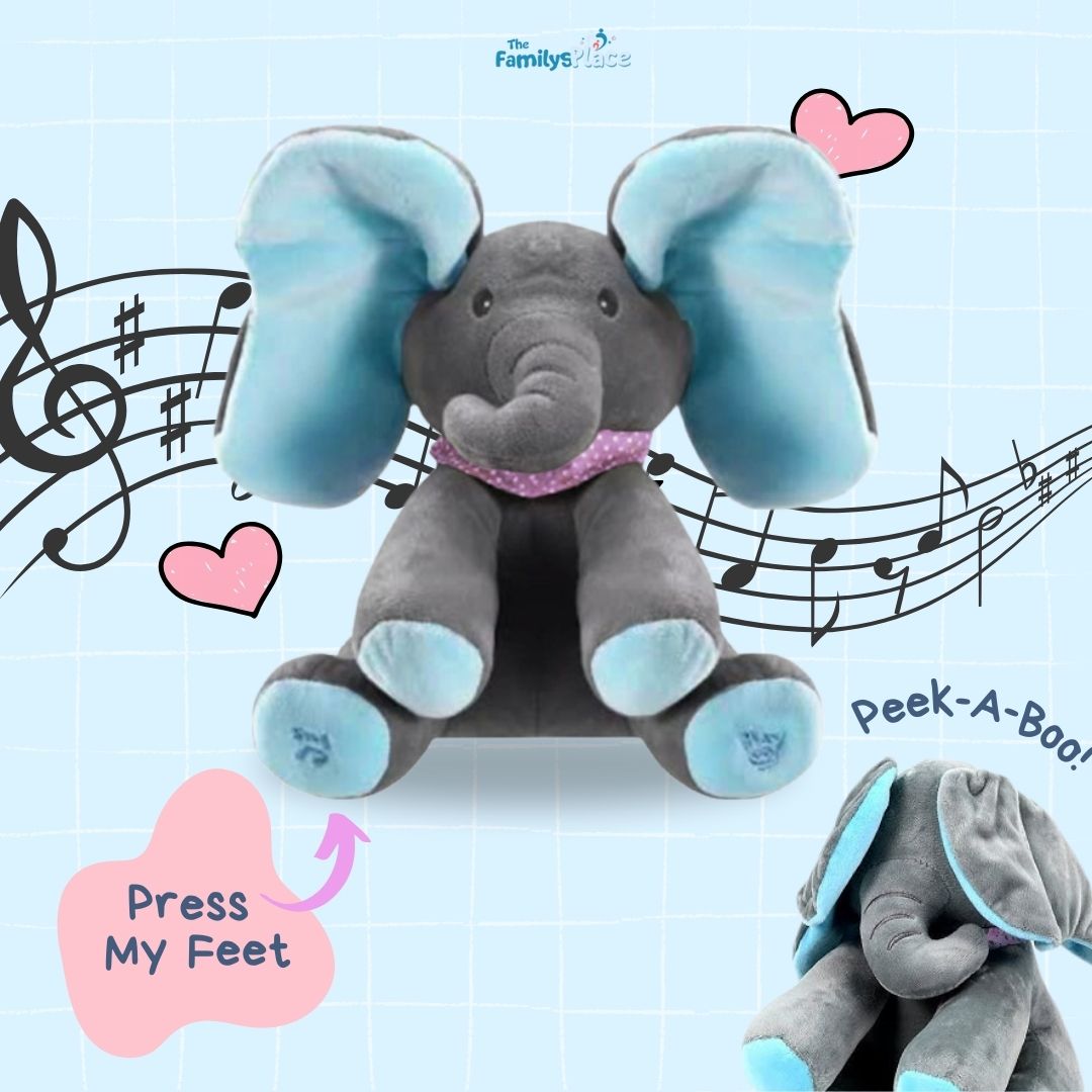 Peek a boo Talking Elephant - Joynibaby