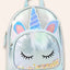 Cute Fluffy Sequined Unicorn Backpack