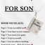 Book Necklace - The Family's Place