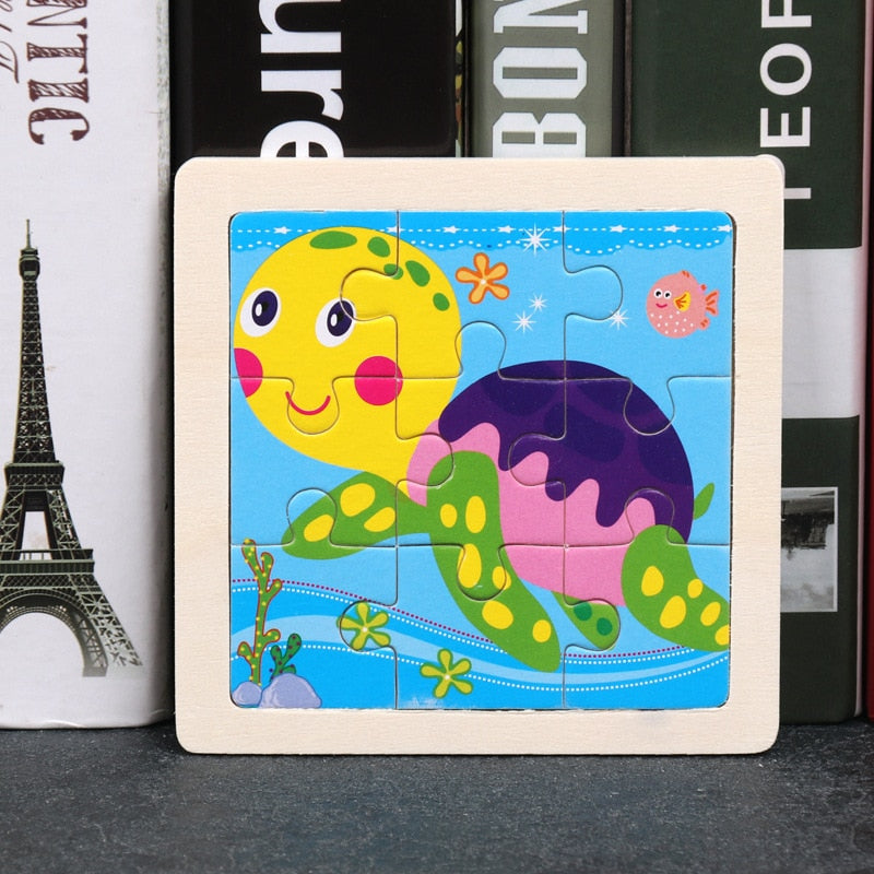 Montessori Wooden Puzzle - Buy 1 Get 3 Free