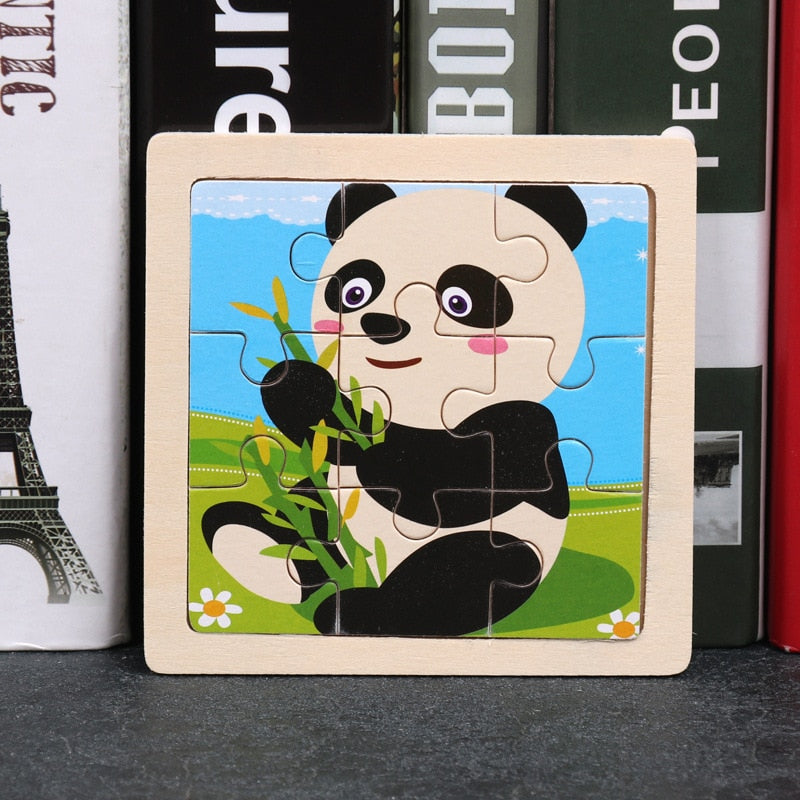 Montessori Wooden Puzzle - Buy 1 Get 3 Free