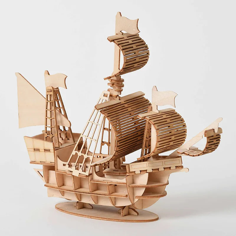 Super 3D Wooden Vehicle Puzzle