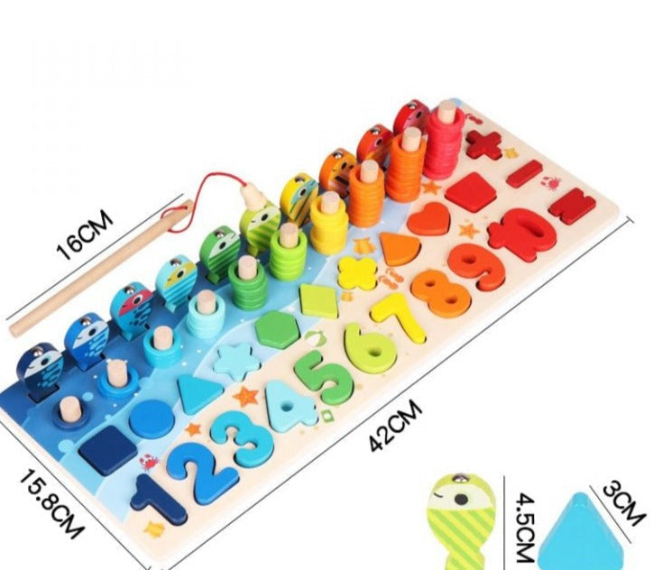 Funny Puzzle Task Board - Montessori Style