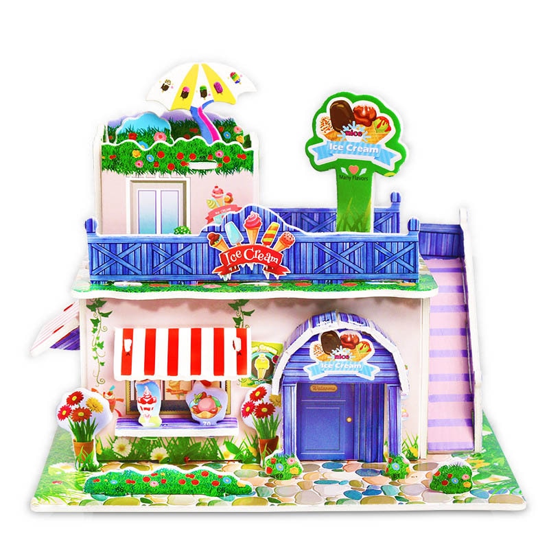 3D Puzzle - Play Houses