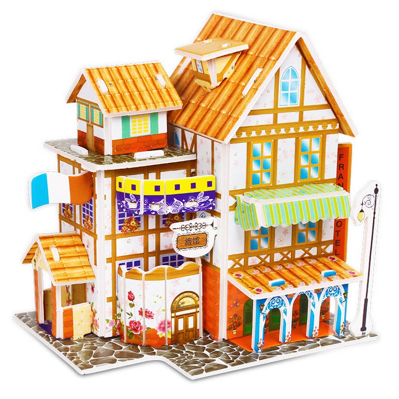 3D Puzzle - Play Houses