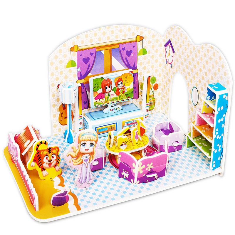 3D Puzzle - Play Houses