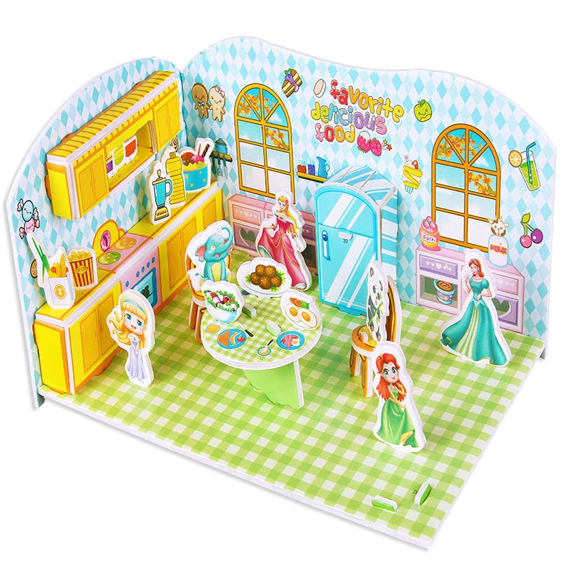3D Puzzle - Play Houses