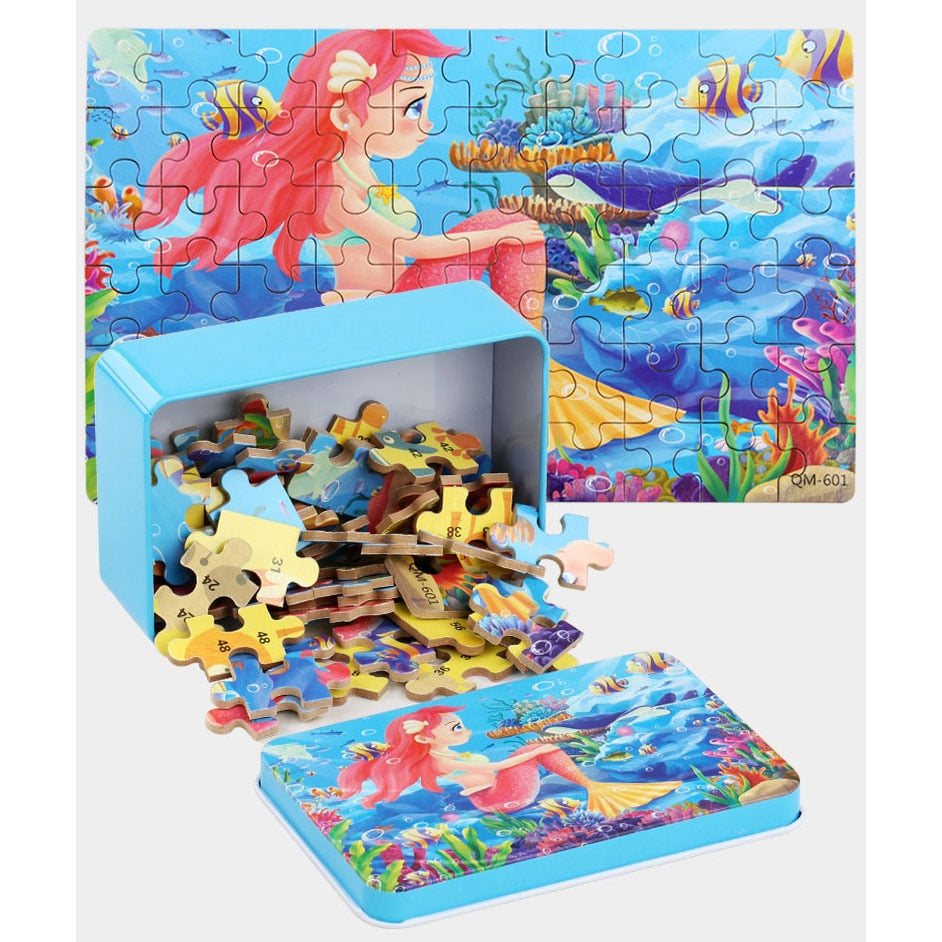 Wooden Puzzle - Children's Stories
