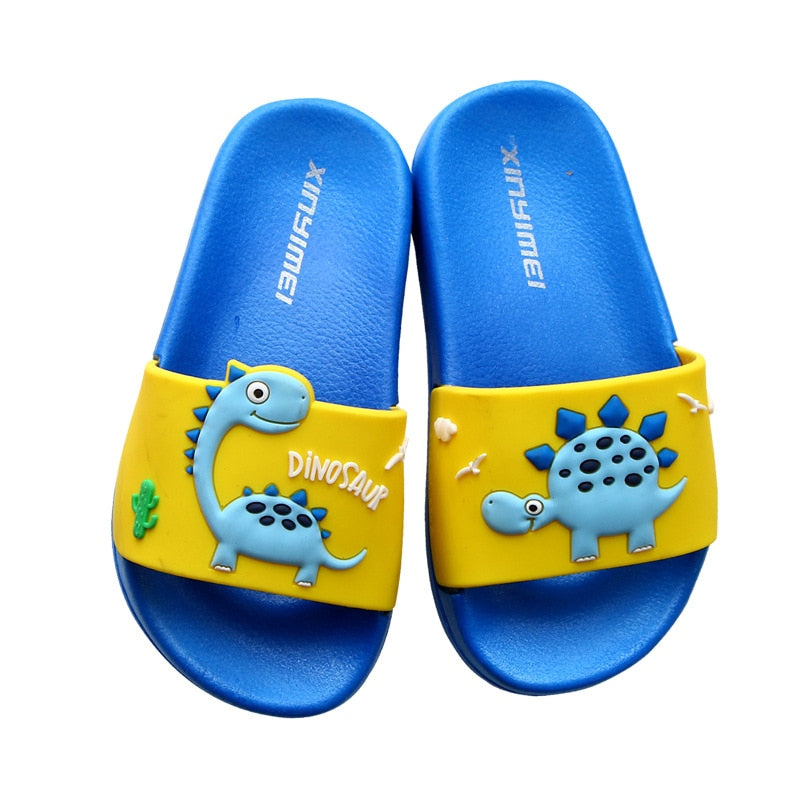 Cute Dino Children's Slippers