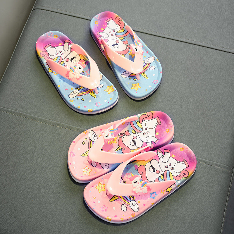 Limited Edition Unicorn Flip-Flop Children's Slippers