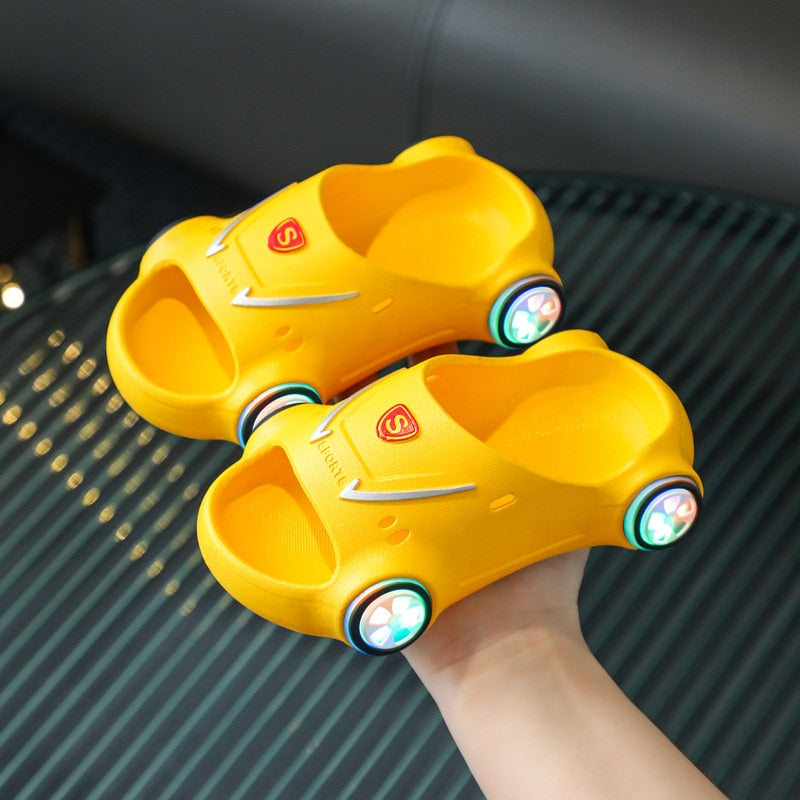 Racing Car Slippers
