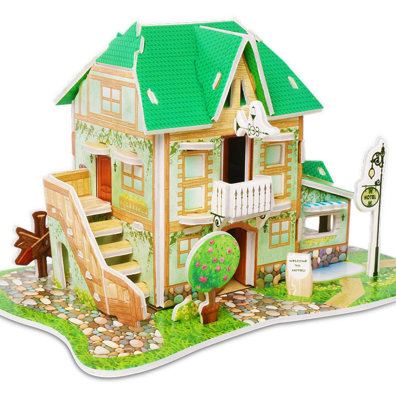 3D Puzzle - Play Houses
