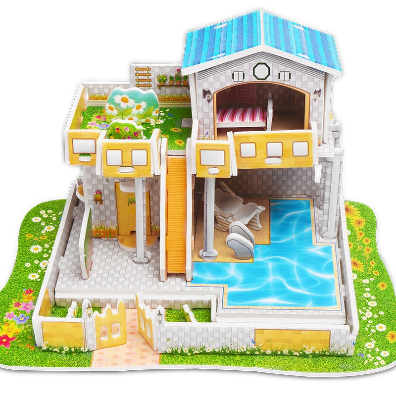 3D Puzzle - Play Houses