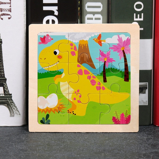 Montessori Wooden Puzzle - Buy 1 Get 3 Free