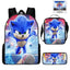 Sonic 3-Piece Set - Backpack + Pouch + Pencil Case