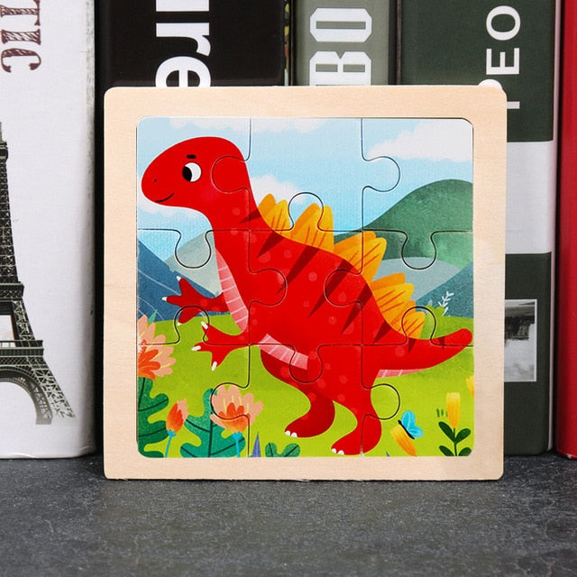 Montessori Wooden Puzzle - Buy 1 Get 3 Free