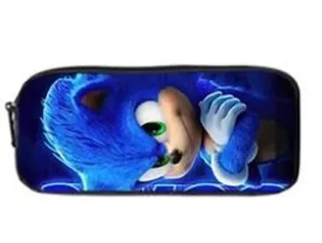 Sonic 3-Piece Set - Backpack + Pouch + Pencil Case