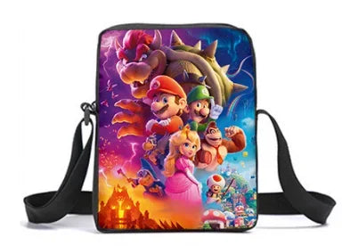 Super Mario 3-Piece Set - Backpack + Pouch + Pencil Case