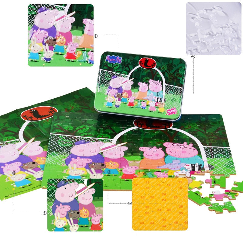 Wooden Puzzle - Peppa Pig
