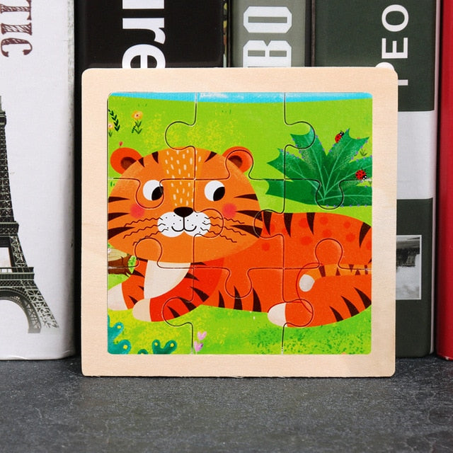 Montessori Wooden Puzzle - Buy 1 Get 3 Free