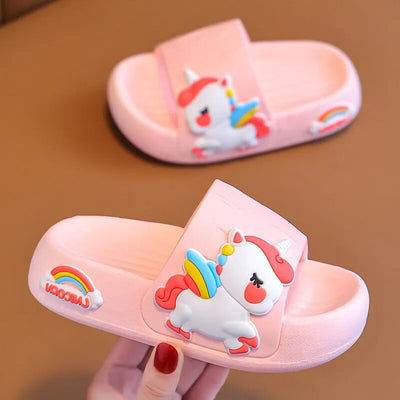 Unicorn Slide Children's Slippers