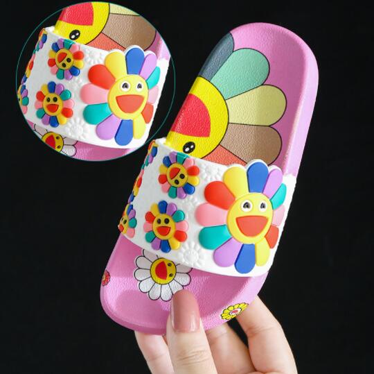 Floral Children's Slippers