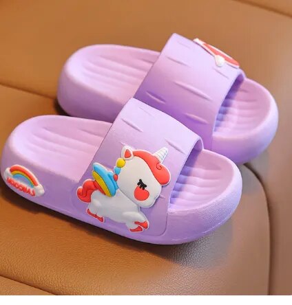 Unicorn Slide Children's Slippers