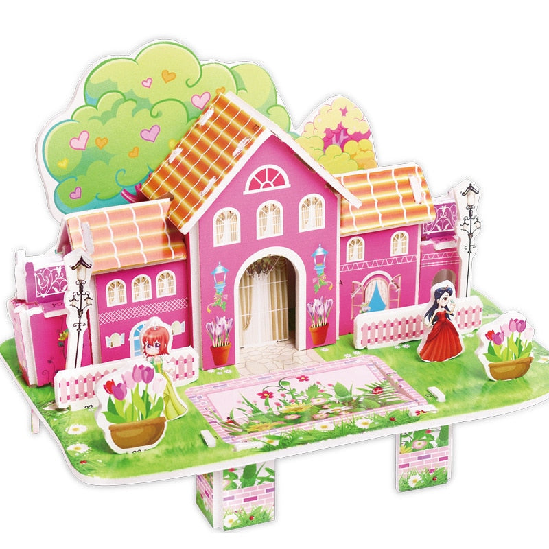3D Puzzle - Play Houses