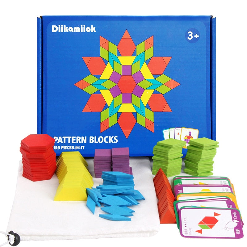 3D Wooden Puzzle - Replicate the Card