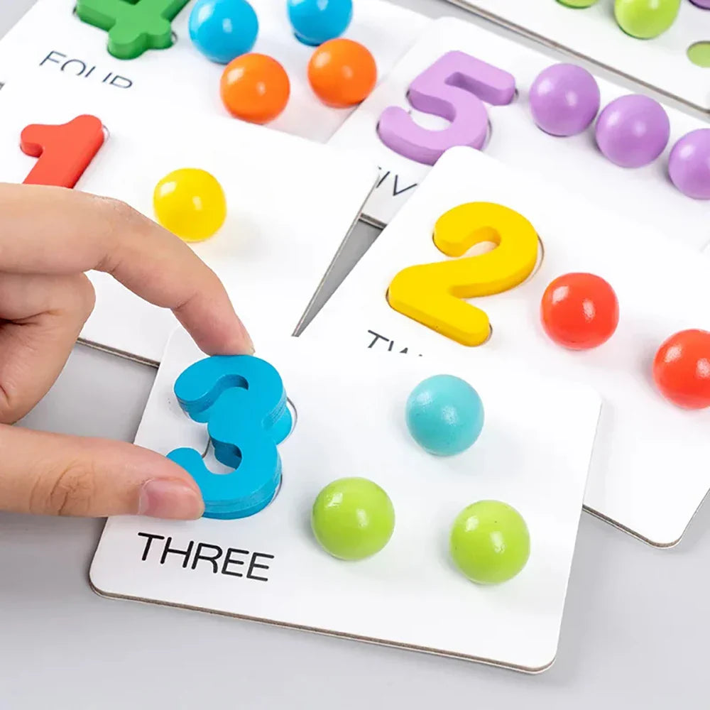 Joynibaby-Montessori Math Counting and Sorting Toy Game