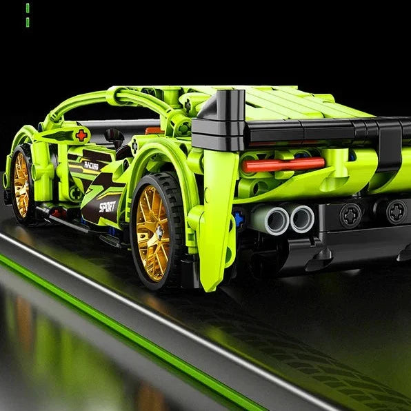 Lamborghini Racing Car Building Blocks - 455 Pieces - Limited Edition