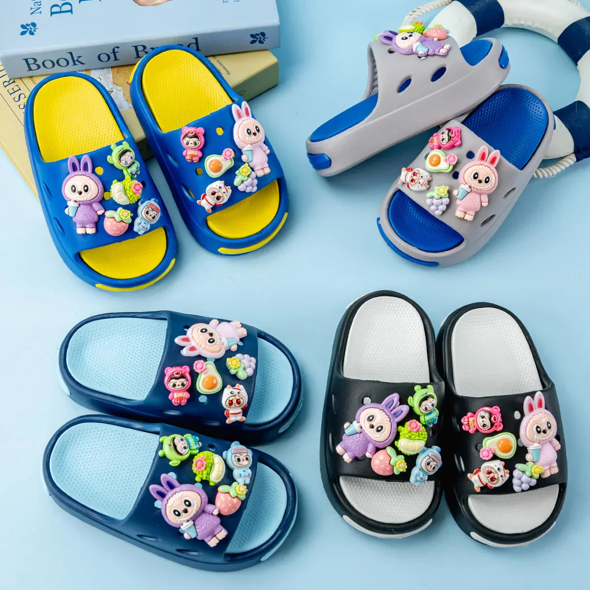 Limited Edition Labubu Children's Slippers