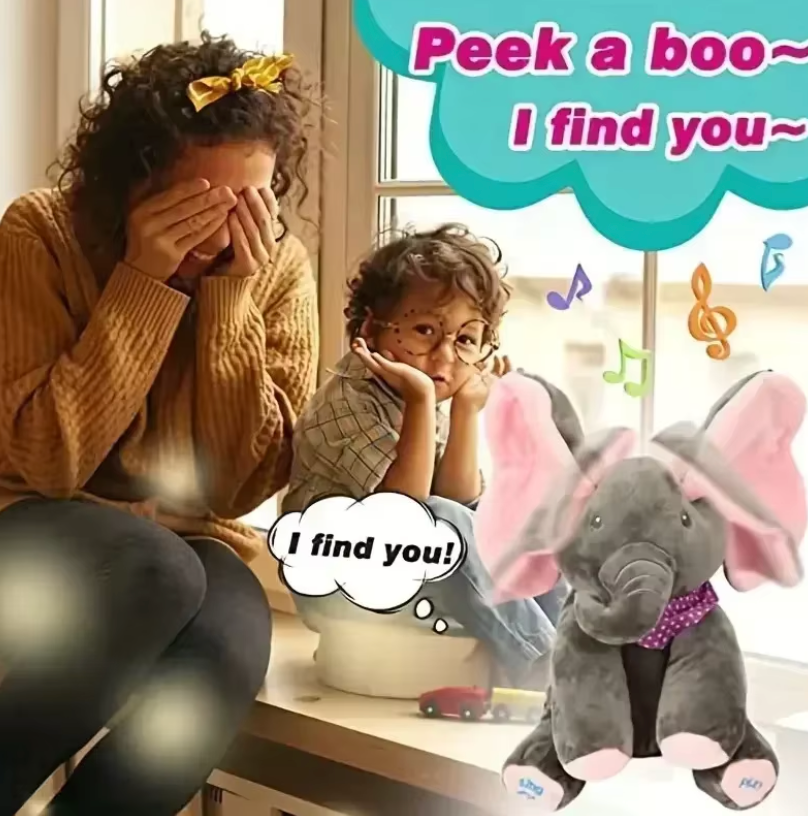 Peek a boo Talking Elephant - Joynibaby