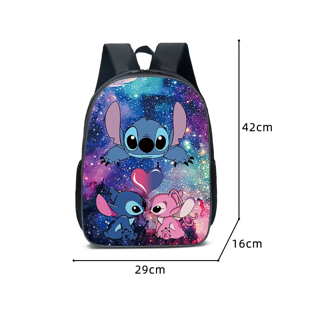 Lilo & Stitch 3-Piece Set - Backpack + Pouch + Pencil Case