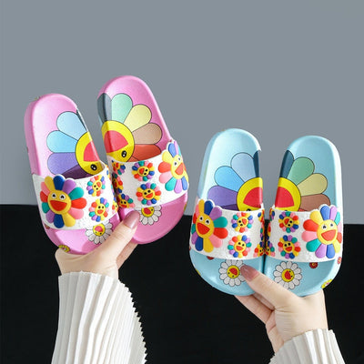 Floral Children's Slippers