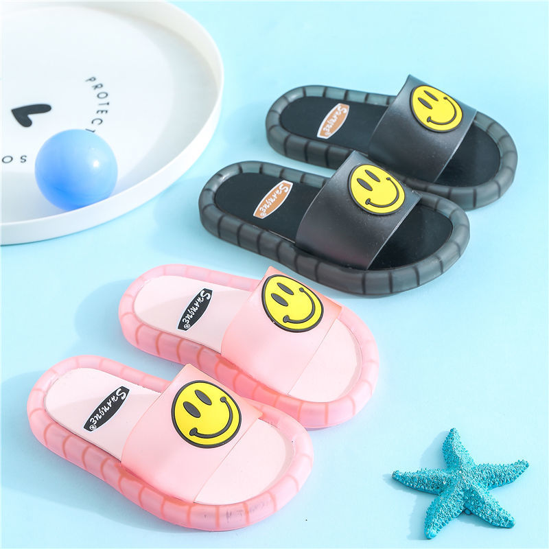 Smiley Light-Up Children's Slippers
