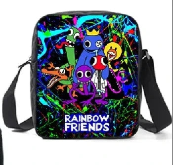 Rainbow Friends 3-Piece School Set - Backpack + Pouch + Pencil Case