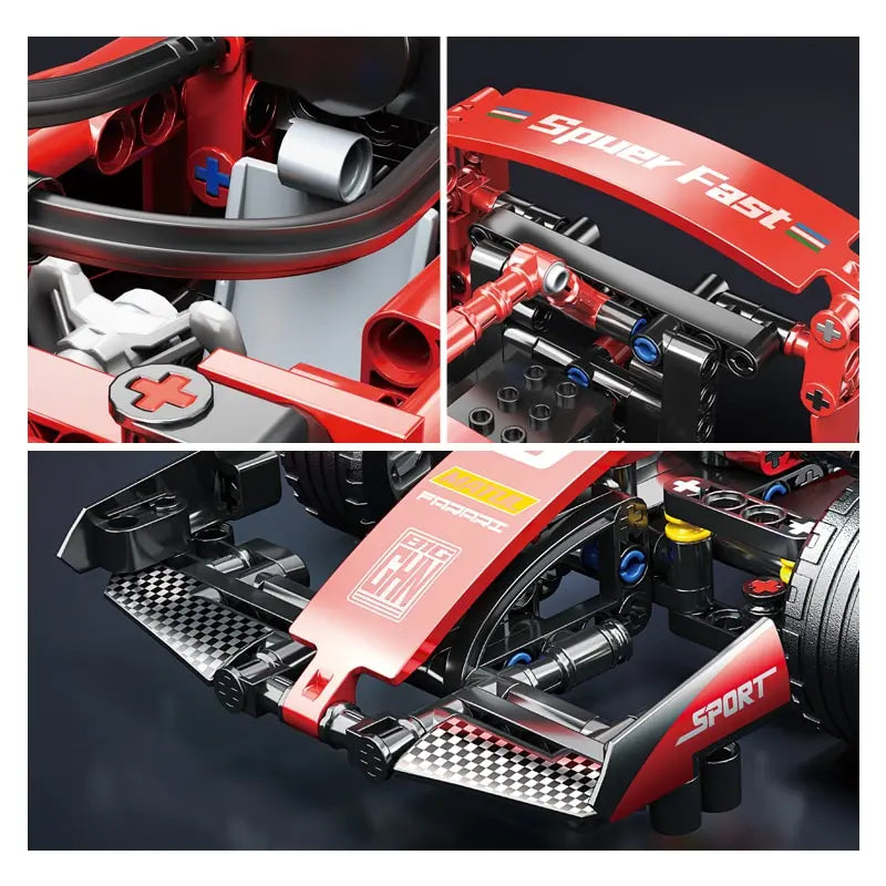 F1 Racing Car Building Blocks - 455 Pieces - Limited Edition
