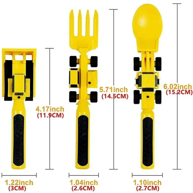 BPA-Free and Food-Safe Kids Dining Tool Set