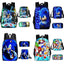 Sonic 3-Piece Set - Backpack + Pouch + Pencil Case