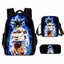 Dragon Ball Z 3-Piece School Set - Backpack + Pouch + Pencil Case