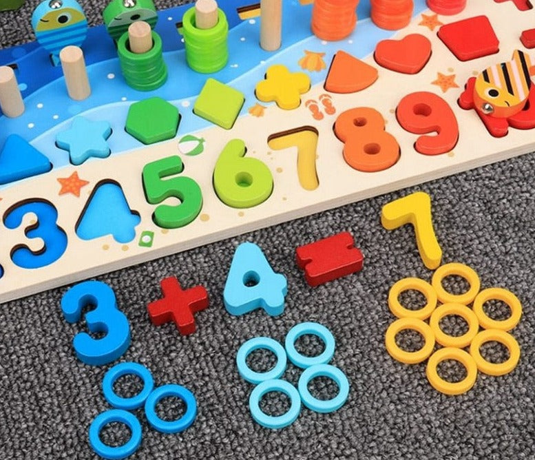 Funny Puzzle Task Board - Montessori Style