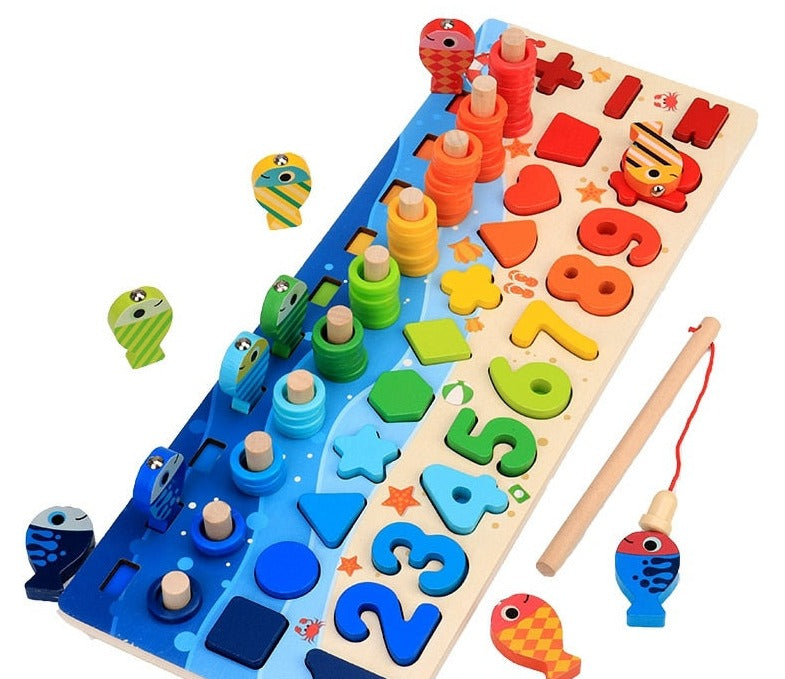Funny Puzzle Task Board - Montessori Style